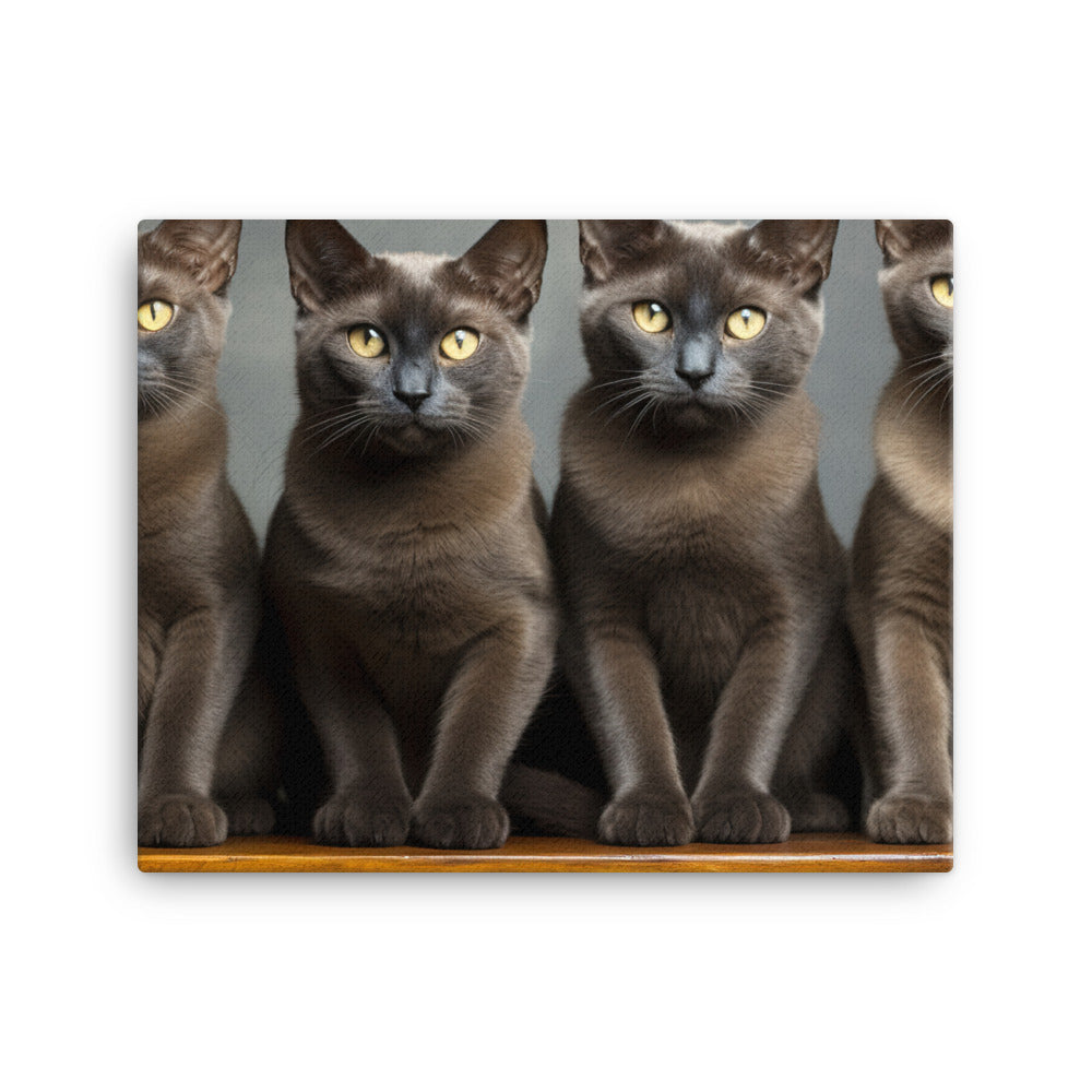 Burmese Canvas - PosterfyAI.com
