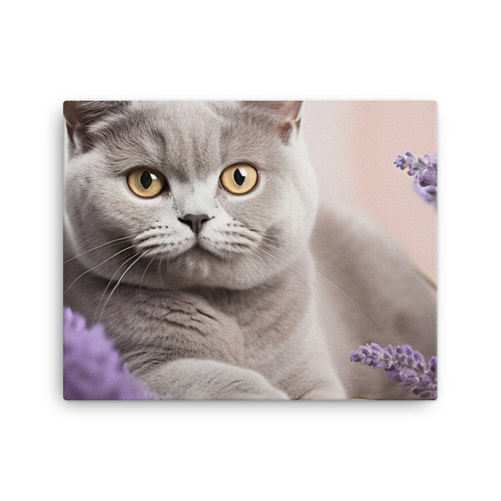 British Shorthair Canvas - PosterfyAI.com