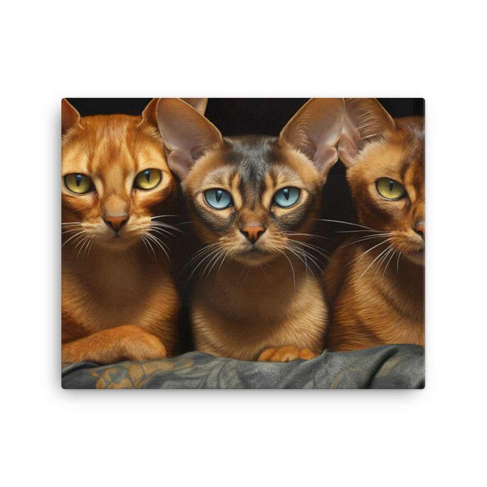 Abyssinian Canvas - PosterfyAI.com