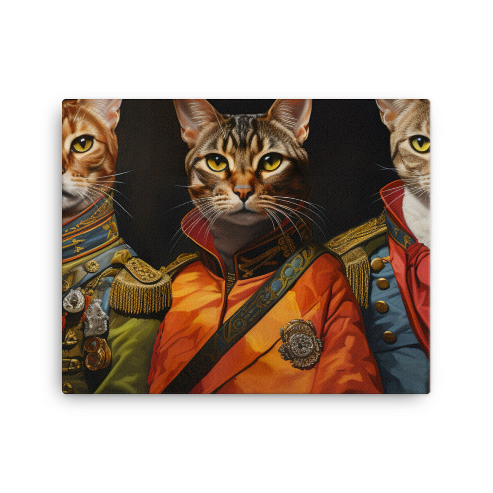 Abyssinian Canvas - PosterfyAI.com