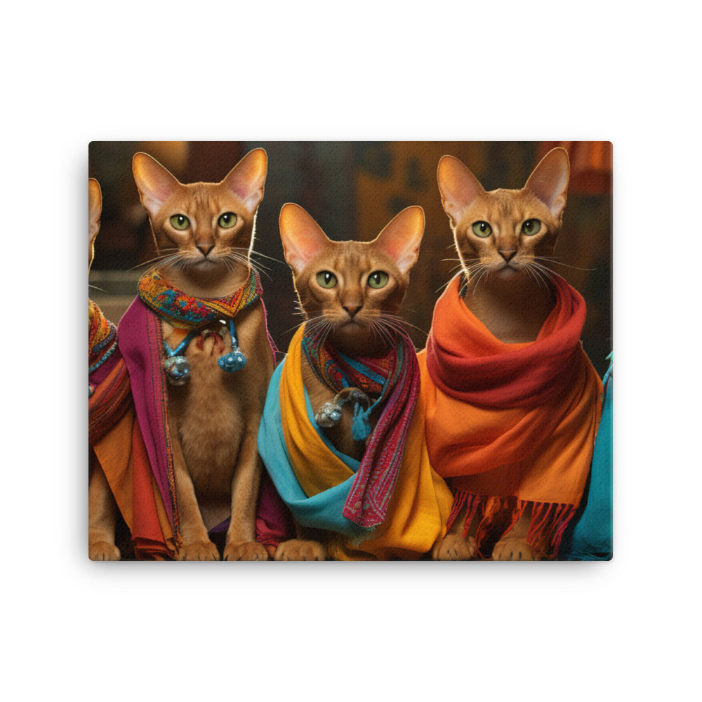 Abyssinian Canvas - PosterfyAI.com