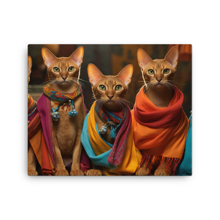 Abyssinian Canvas - PosterfyAI.com