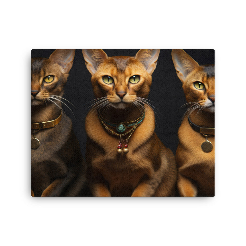 Abyssinian Canvas - PosterfyAI.com