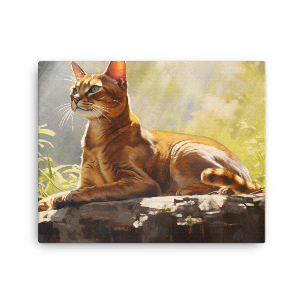Abyssinian Canvas - PosterfyAI.com