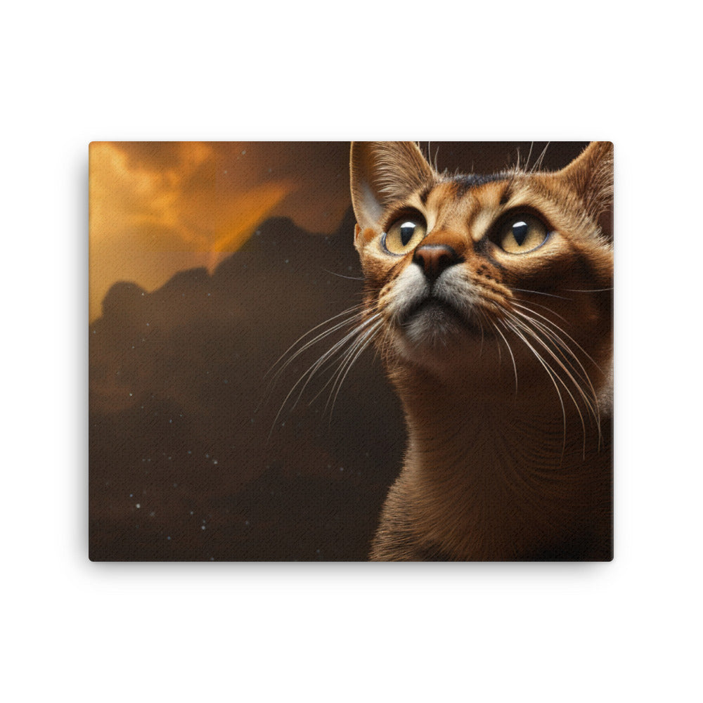 Abyssinian Canvas - PosterfyAI.com