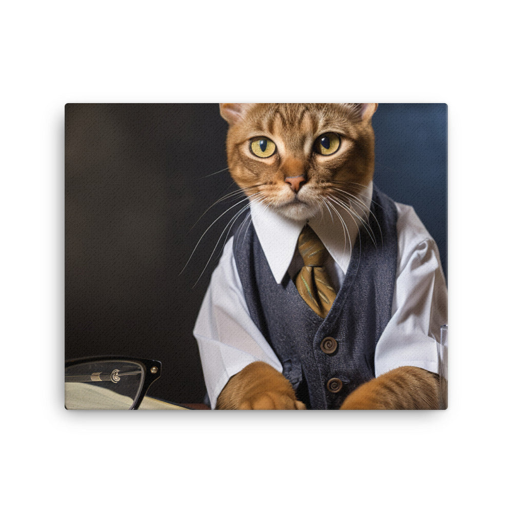 Abyssinian Student Canvas - PosterfyAI.com