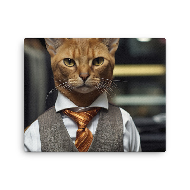Abyssinian Sales Consultant Canvas - PosterfyAI.com