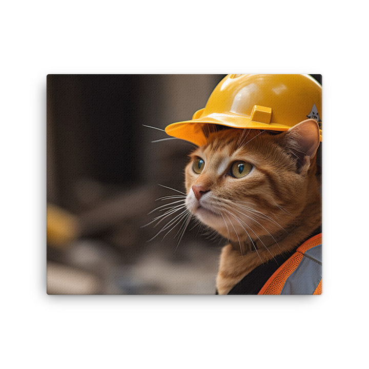 Abyssinian Contractor Canvas - PosterfyAI.com