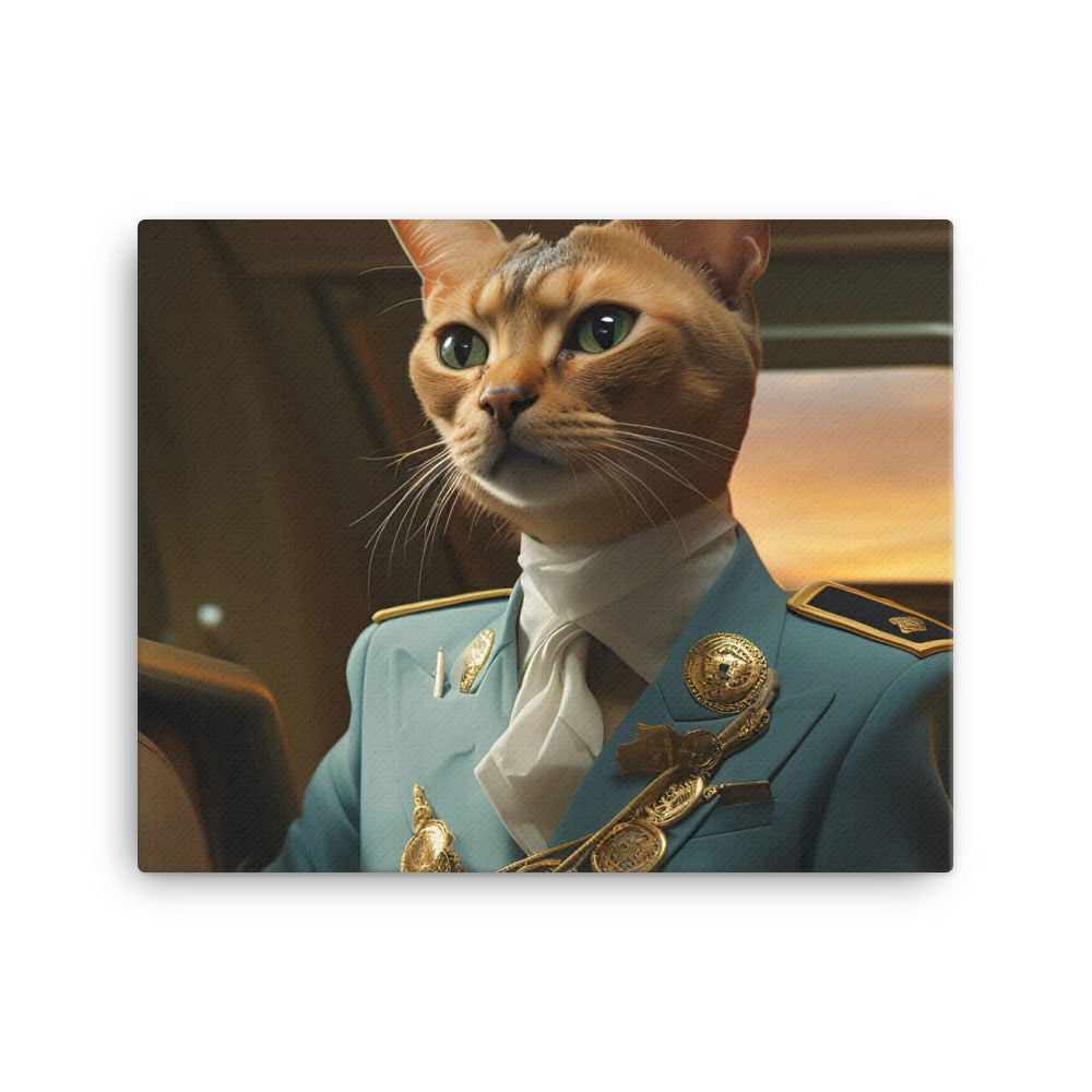 Abyssinian Cabin Crew Canvas - PosterfyAI.com