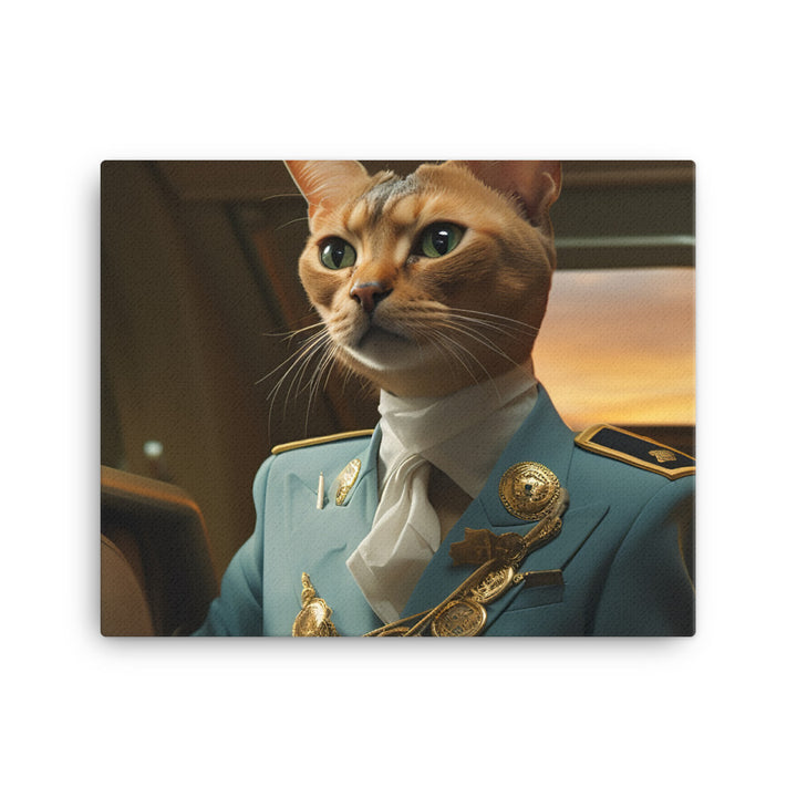 Abyssinian Cabin Crew Canvas - PosterfyAI.com