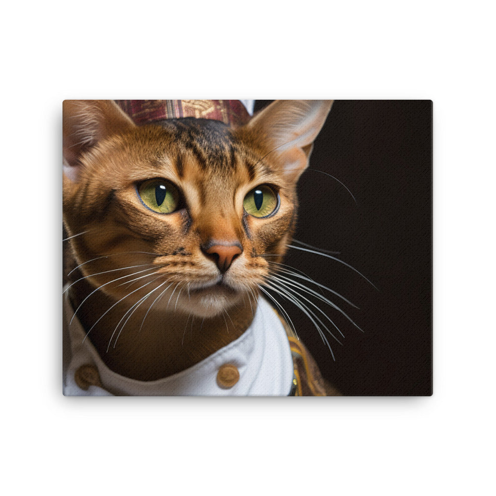 Abyssinian Chef Canvas - PosterfyAI.com