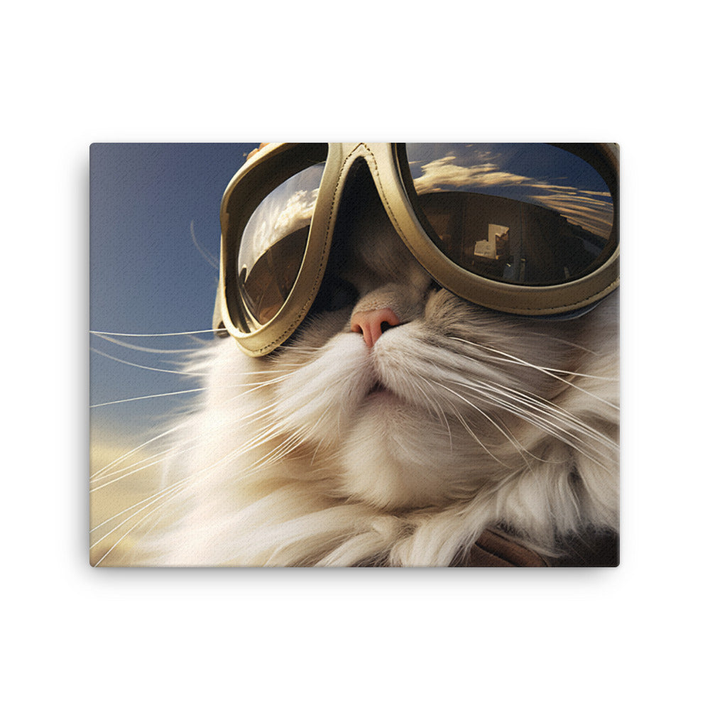 Persian Pilot Canvas - PosterfyAI.com