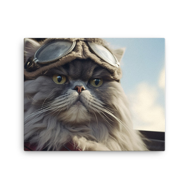 Persian Pilot Canvas - PosterfyAI.com