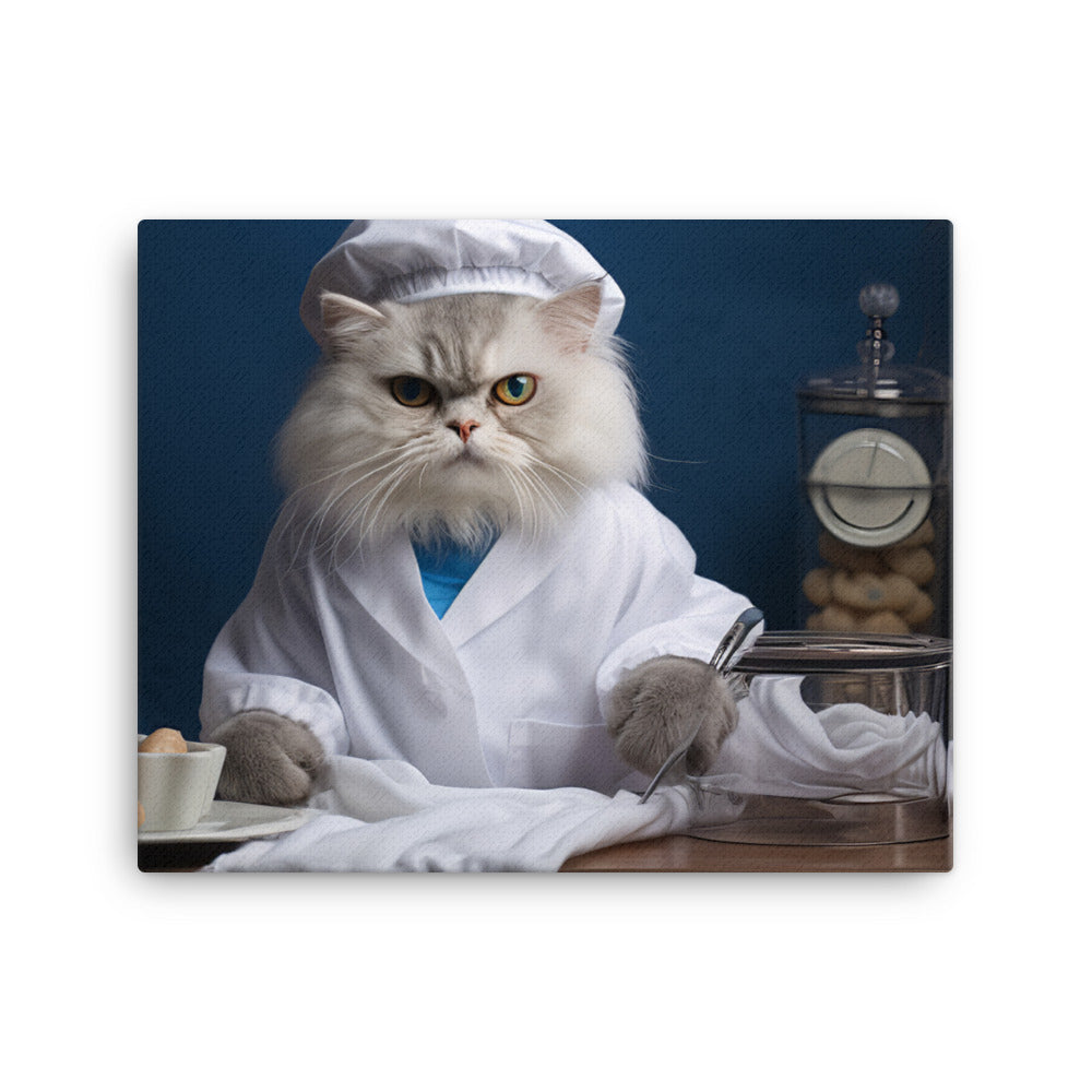 Persian Nurse Canvas - PosterfyAI.com