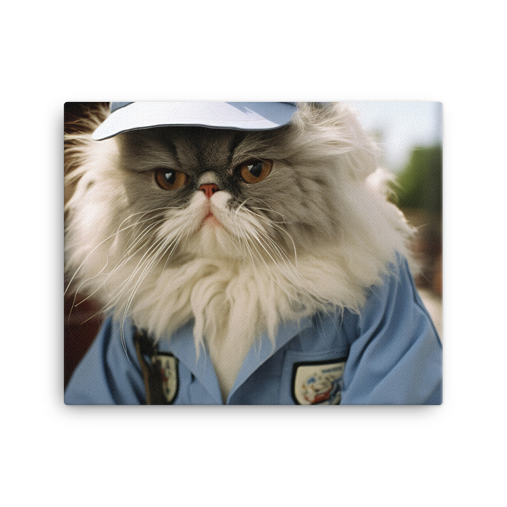 Persian Mail Carrier Canvas - PosterfyAI.com