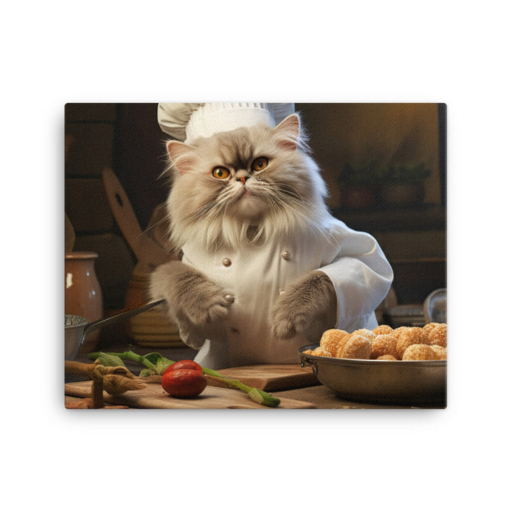 Persian Chef Canvas - PosterfyAI.com