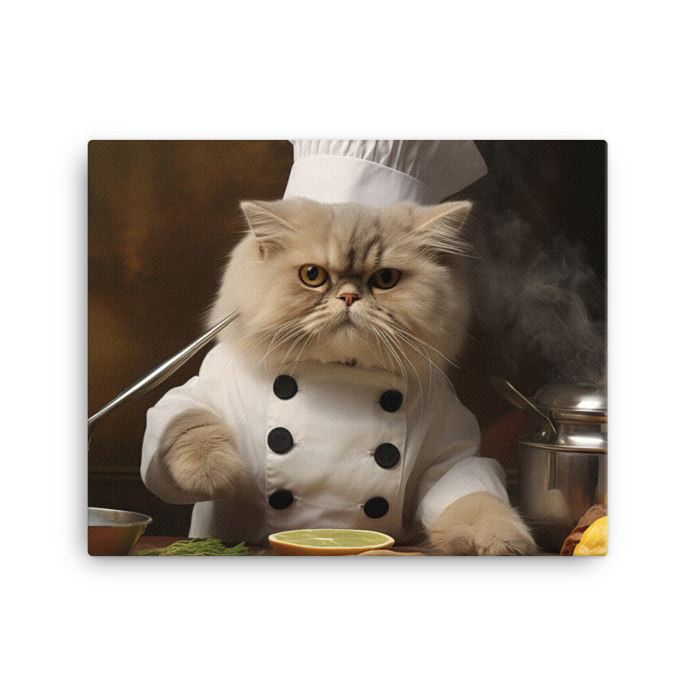 Persian Chef Canvas - PosterfyAI.com