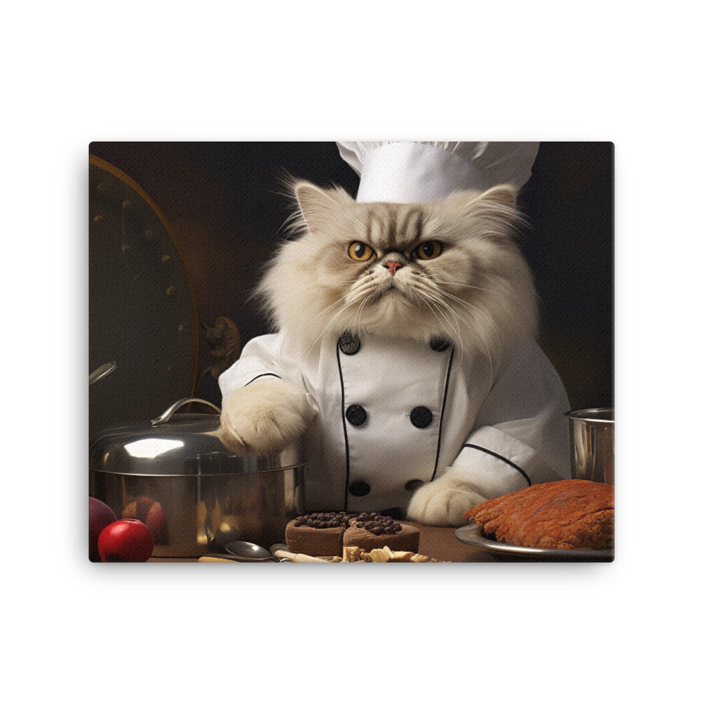Persian Chef Canvas - PosterfyAI.com
