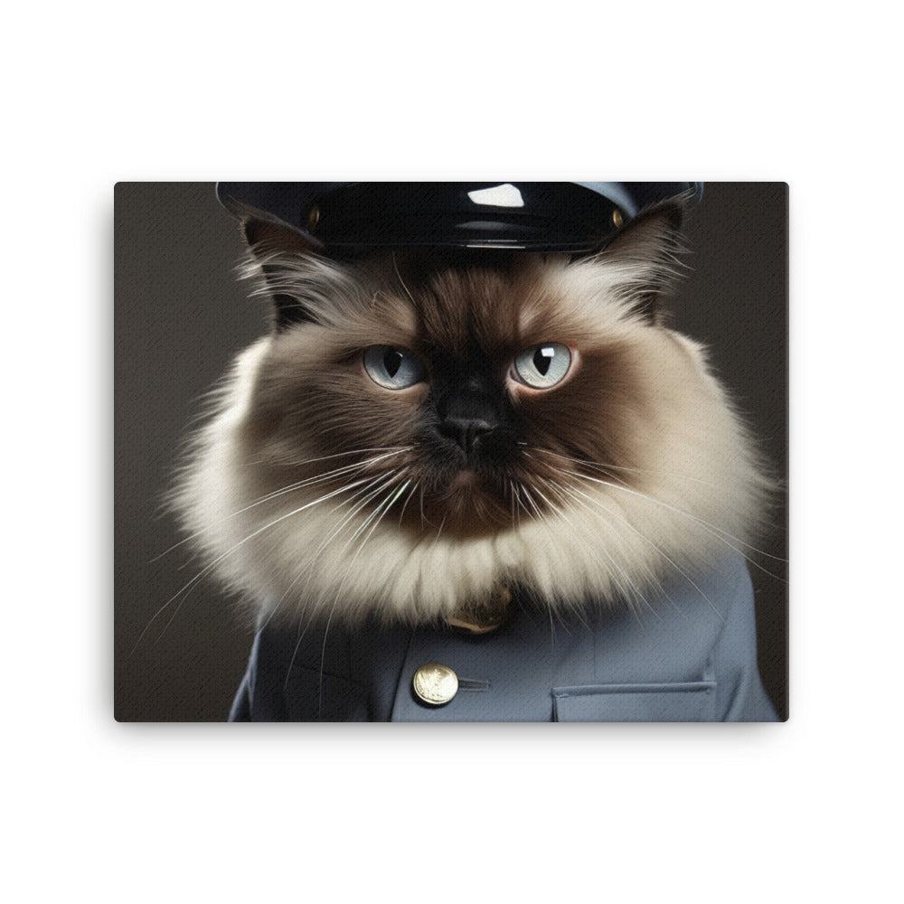 Himalayan Prison Officer Canvas - PosterfyAI.com
