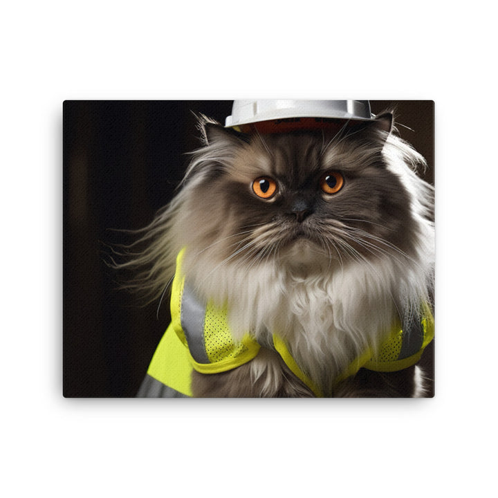 Himalayan Contractor Canvas - PosterfyAI.com