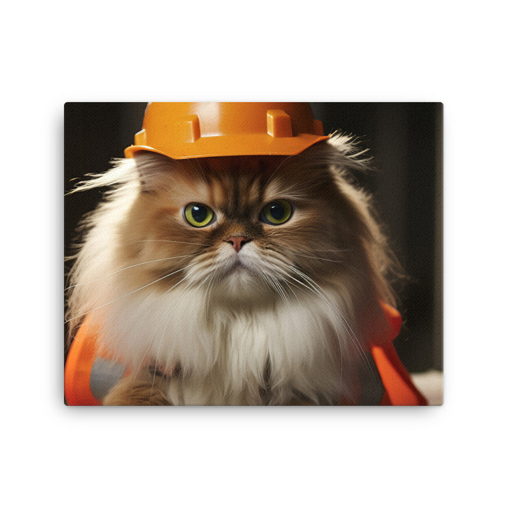 Himalayan Contractor Canvas - PosterfyAI.com