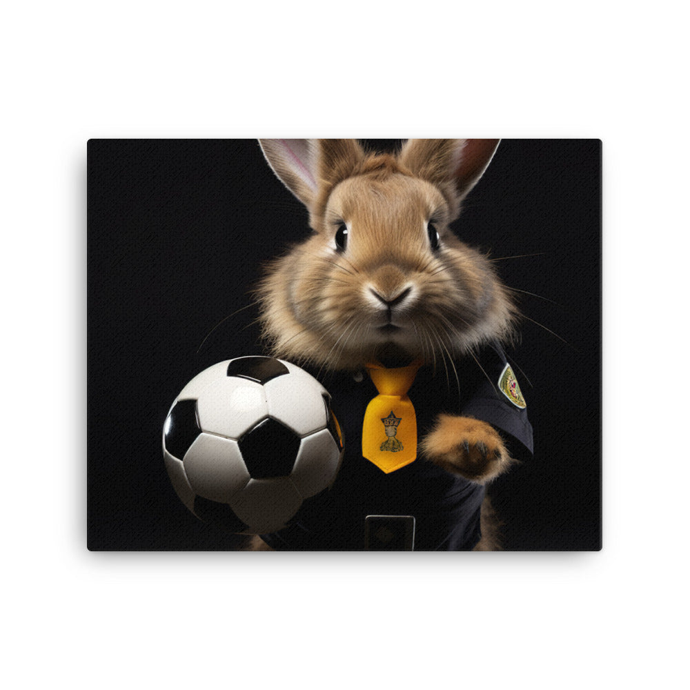 Lionhead Referee Canvas - PosterfyAI.com