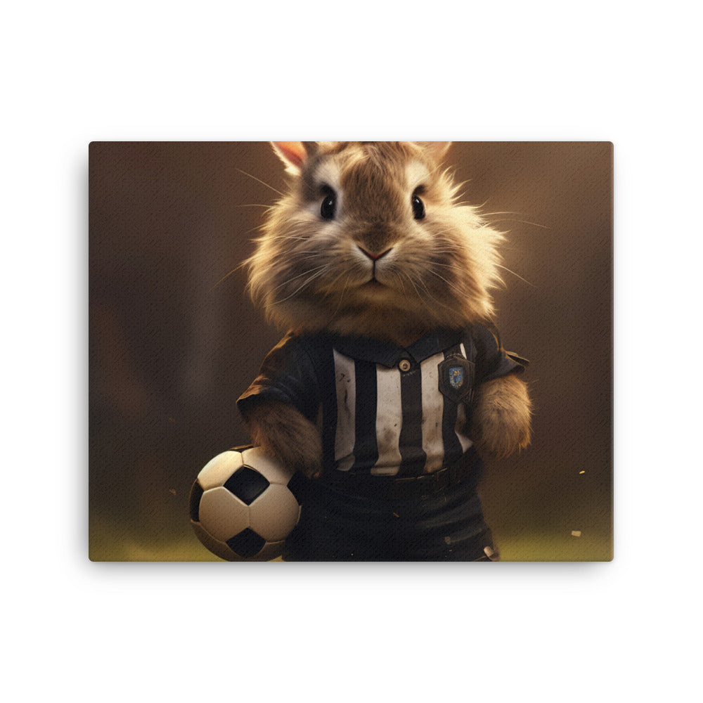 Lionhead Referee Canvas - PosterfyAI.com