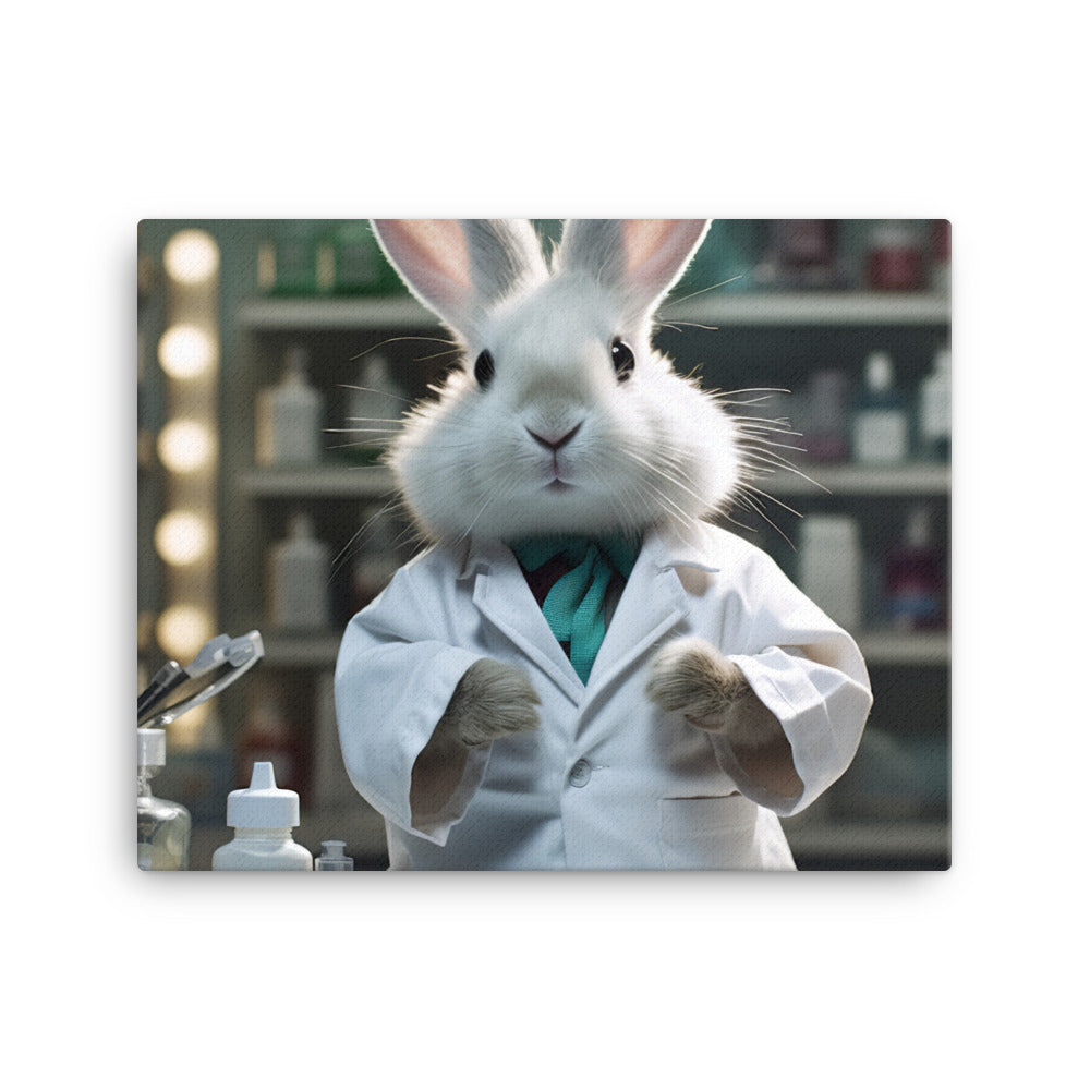 Lionhead Pharmacist Canvas - PosterfyAI.com