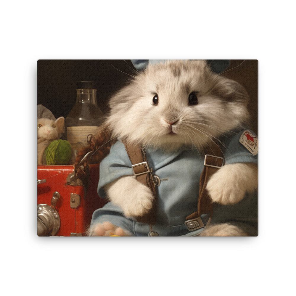 Lionhead Paramedic Canvas - PosterfyAI.com