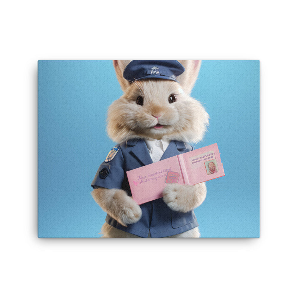 Lionhead Mail Carrier Canvas - PosterfyAI.com