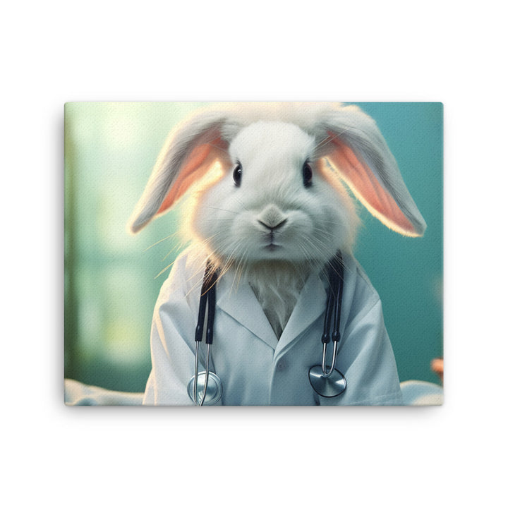 Lionhead Doctor Canvas - PosterfyAI.com