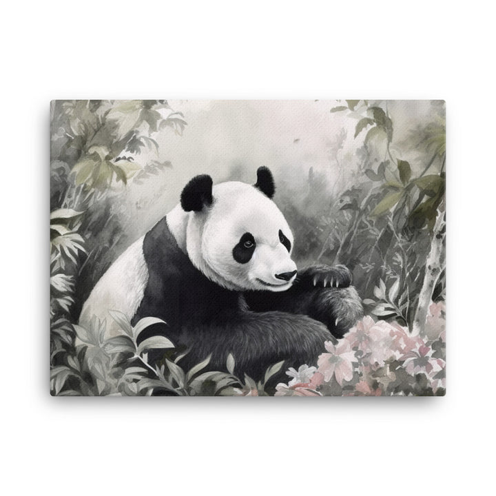 Panda Serenity canvas - Posterfy.AI