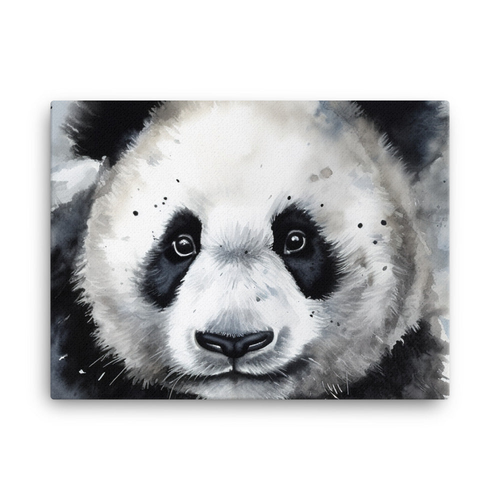 Panda Portrait canvas - Posterfy.AI