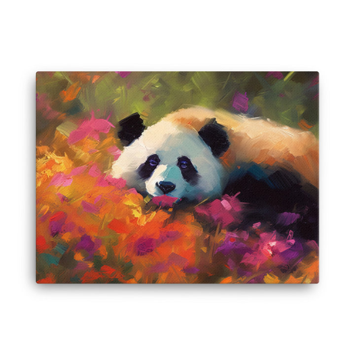 Panda Paradise canvas - Posterfy.AI