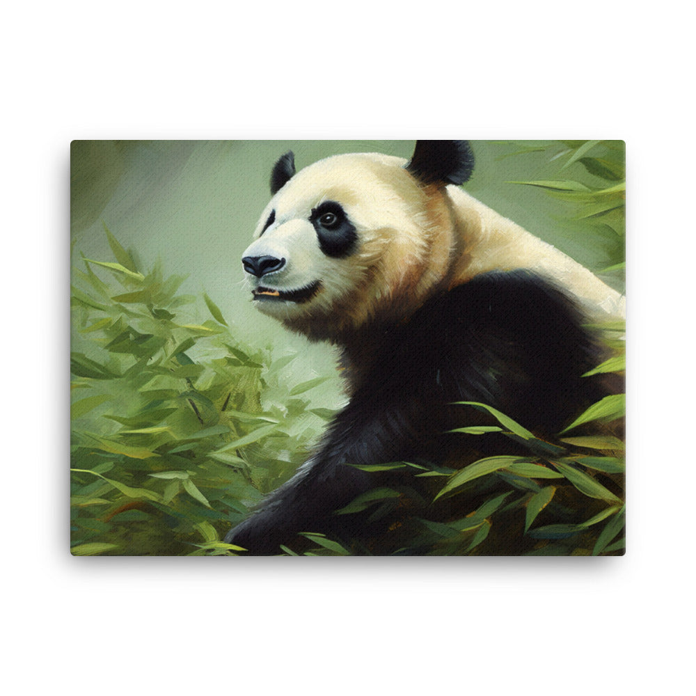 Majestic Panda canvas - Posterfy.AI