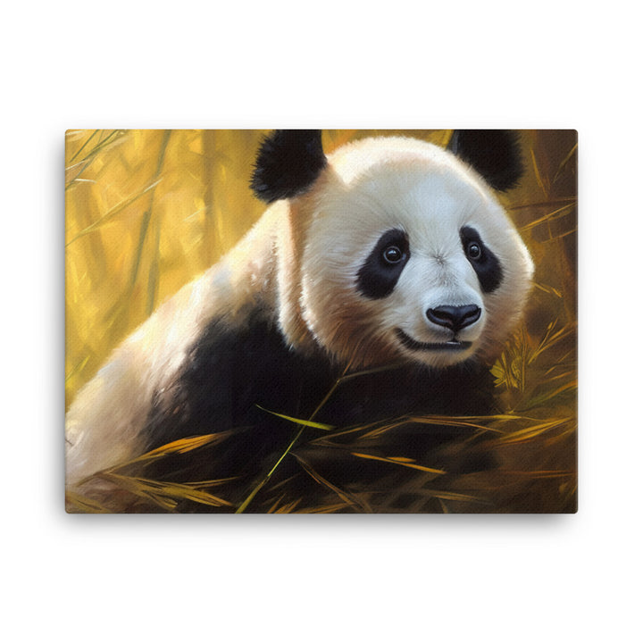 Majestic Panda canvas - Posterfy.AI