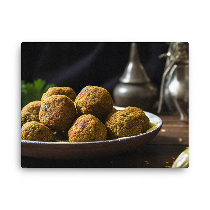 Traditional Falafel Recipe canvas - Posterfy.AI