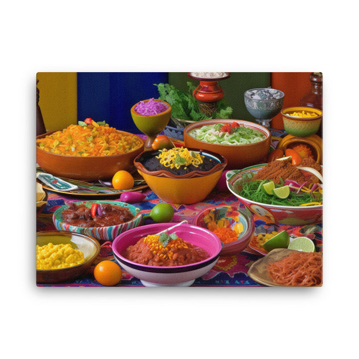 Taco Fiesta canvas - Posterfy.AI