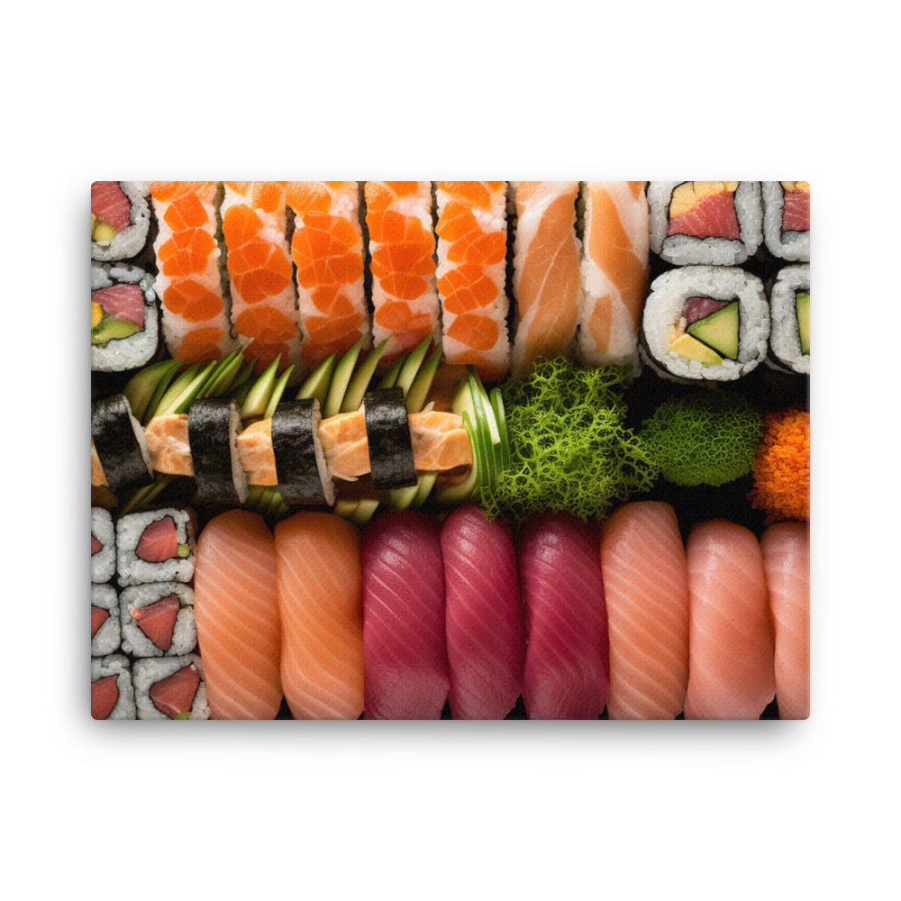 Sushi Platter canvas - Posterfy.AI