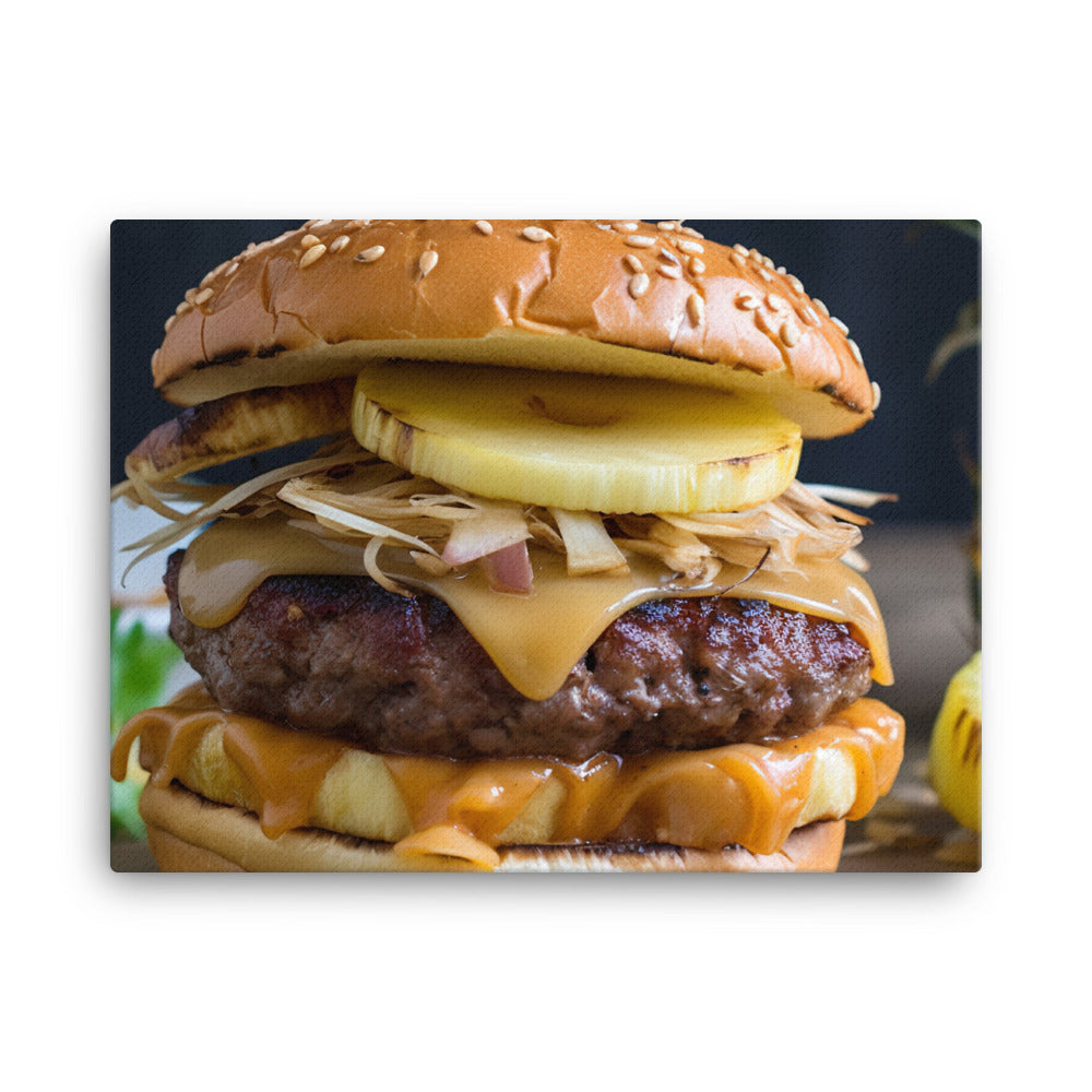 Hawaiian Burgers canvas - Posterfy.AI