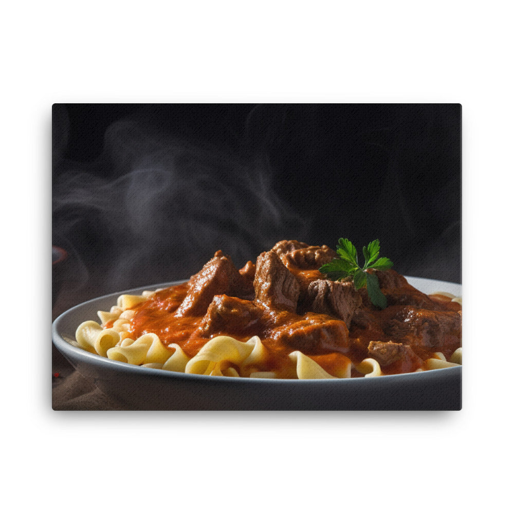 Goulash - A flavorful and comforting dish canvas - Posterfy.AI