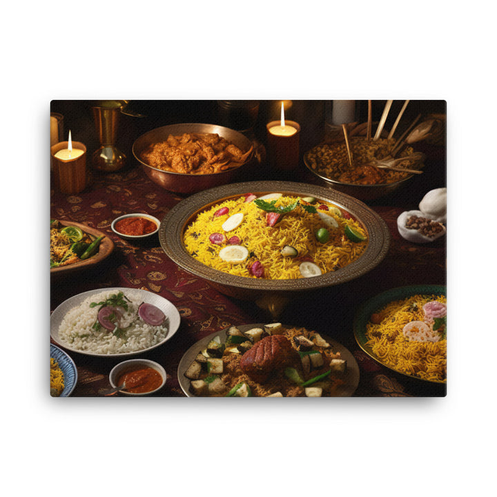 Biryani - A Feast for the Senses canvas - Posterfy.AI