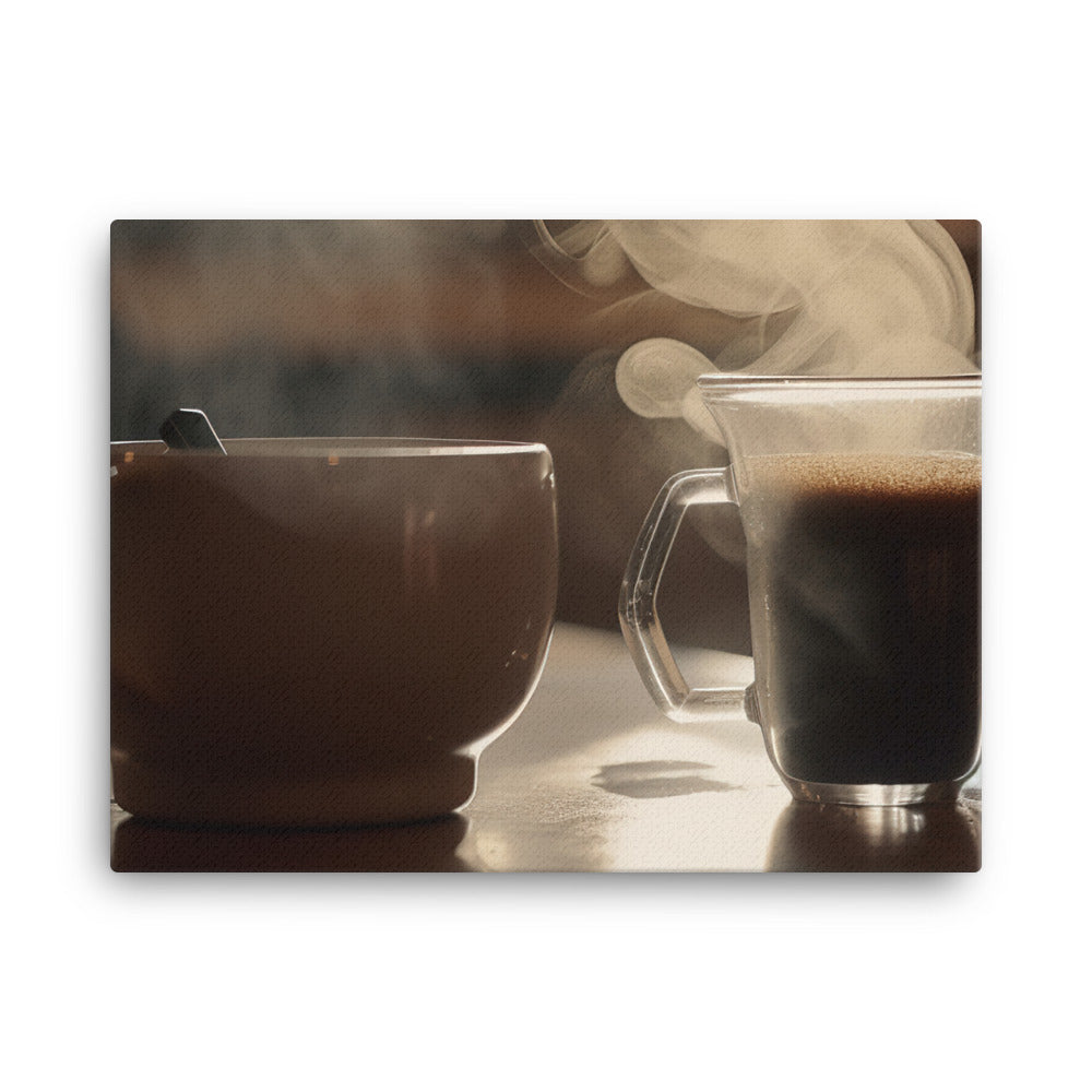 Slow Brewed Drip Coffee canvas - Posterfy.AI