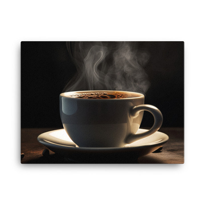 Bold and Beautiful Espresso Shot canvas - Posterfy.AI