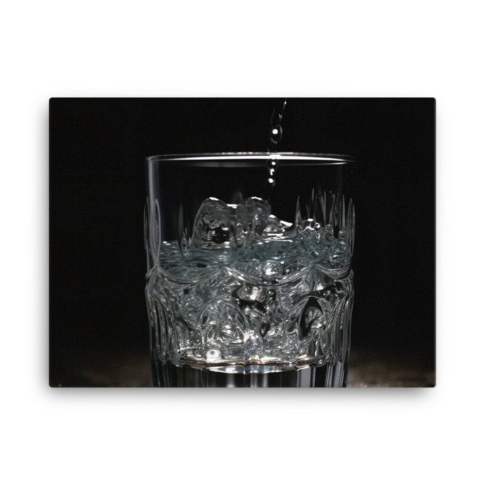 Stay Hydrated with Crisp, Clear Water canvas - Posterfy.AI