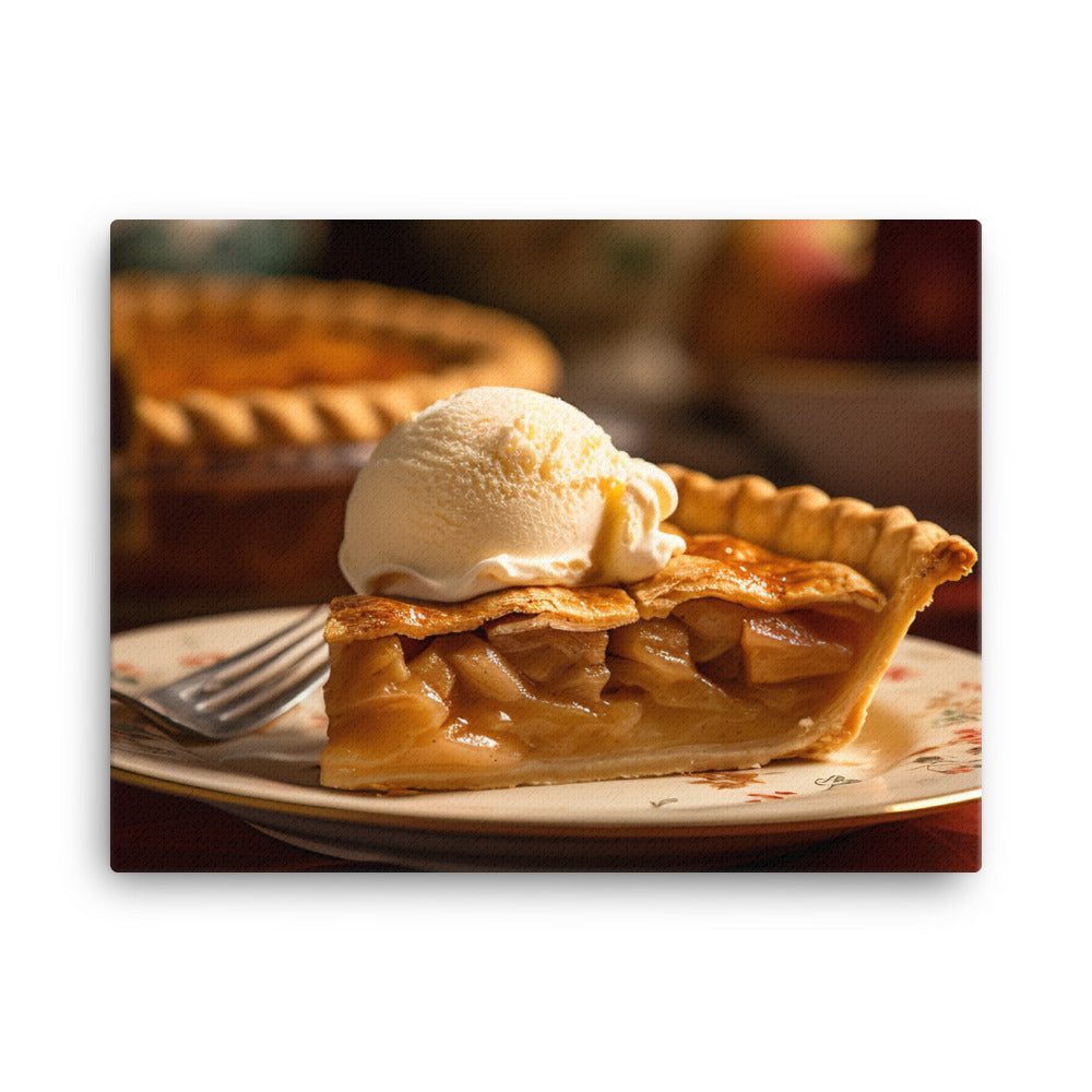 Classic American Apple Pie canvas - Posterfy.AI