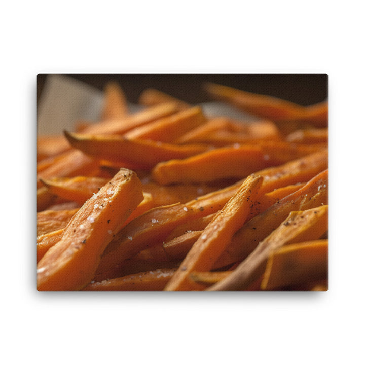 Sweet Potato Fries canvas - Posterfy.AI