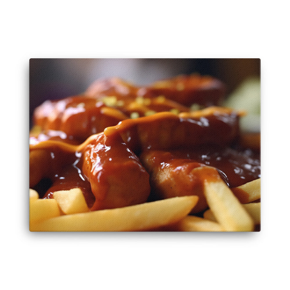 Currywurst canvas - Posterfy.AI