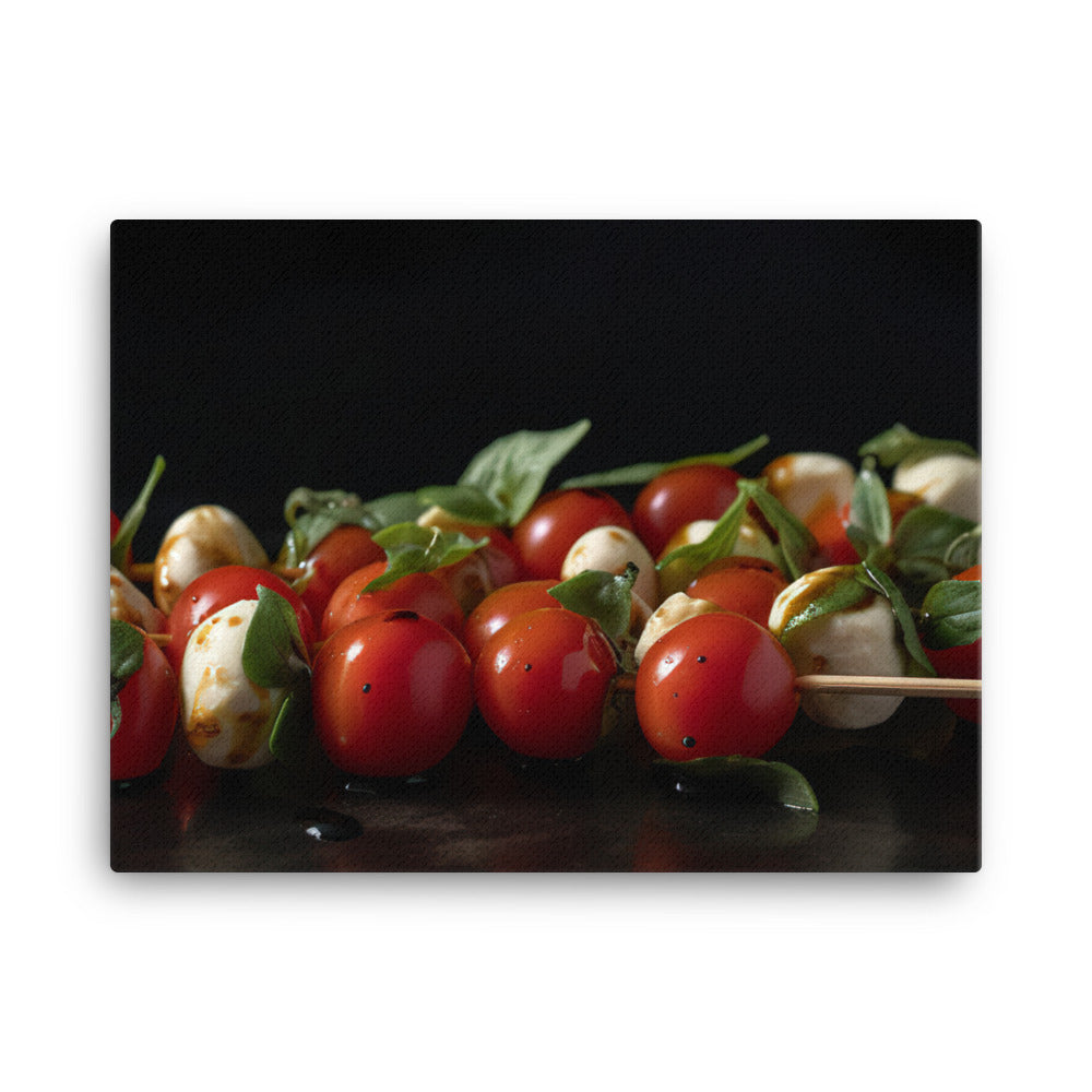 Caprese Skewers canvas - Posterfy.AI