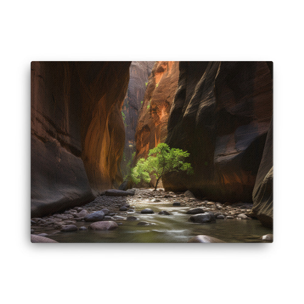 A Journey Through Natures Sculpted Masterpiece canvas - Posterfy.AI